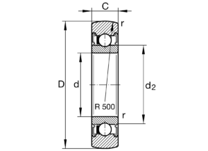 Подшипник PWKR52-2RS (ISB)