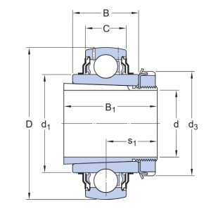 Подшипник YSA205-2FK (SKF) — изображение 2