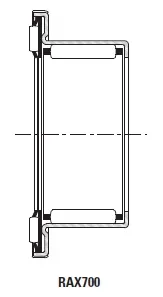 Подшипник RAX715 (NADELLA)