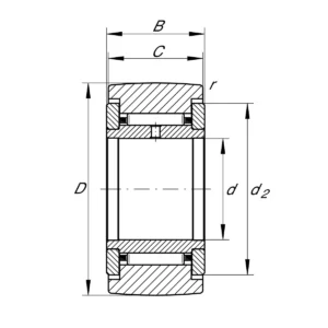 Подшипник PWKR52-2RS (ISB)