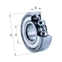 Подшипник 608-2Z (SKF)